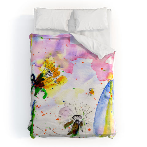 Ginette Fine Art Long Live The Weeds Duvet Cover