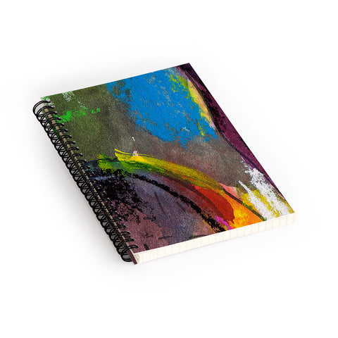 Ginette Fine Art Mad Banana 1 Spiral Notebook