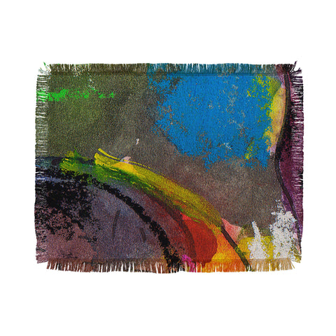 Ginette Fine Art Mad Banana 1 Throw Blanket