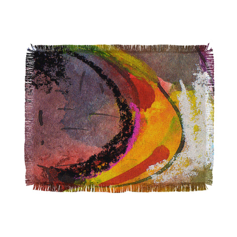 Ginette Fine Art Mad Banana 2 Throw Blanket