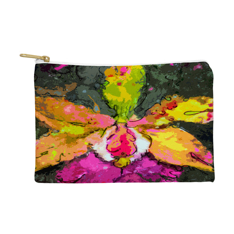 Ginette Fine Art Mesmerizing Orchid Pouch