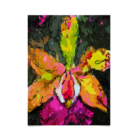 Ginette Fine Art Mesmerizing Orchid Poster