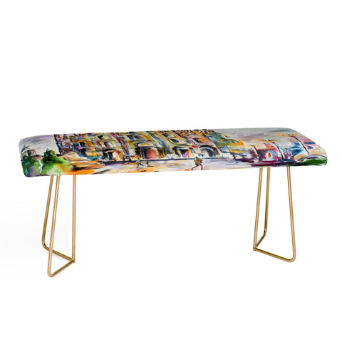 Ginette Fine Art Milan Italy Cathedral Bench