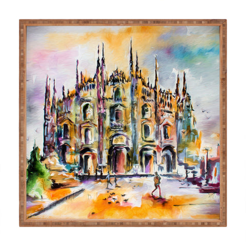 Ginette Fine Art Milan Italy Cathedral Square Tray