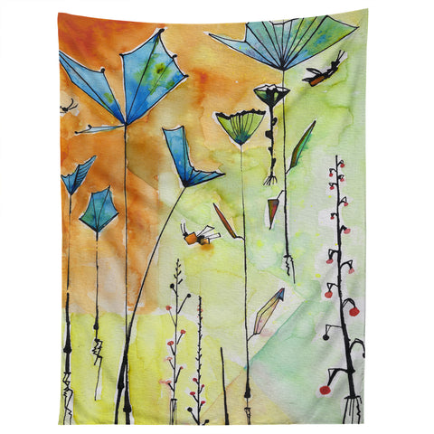Ginette Fine Art Miro Poppy Land Tapestry