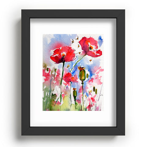 Ginette Fine Art My Lovely Garden Recessed Framing Rectangle