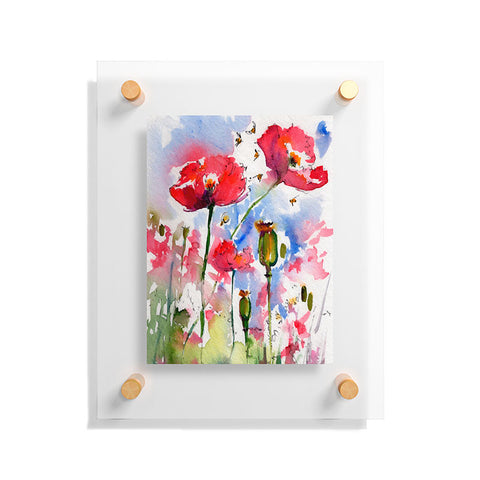 Ginette Fine Art My Lovely Garden Floating Acrylic Print
