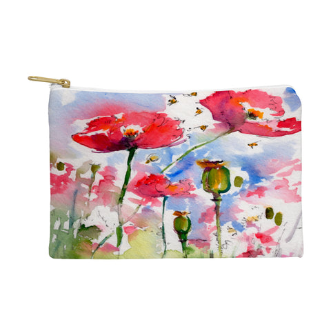 Ginette Fine Art My Lovely Garden Pouch