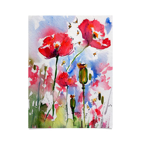 Ginette Fine Art My Lovely Garden Poster