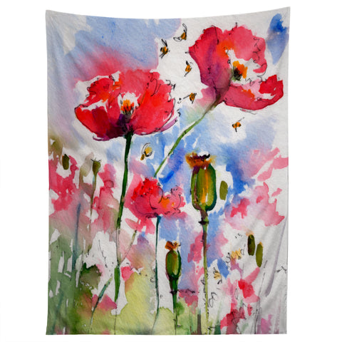 Ginette Fine Art My Lovely Garden Tapestry