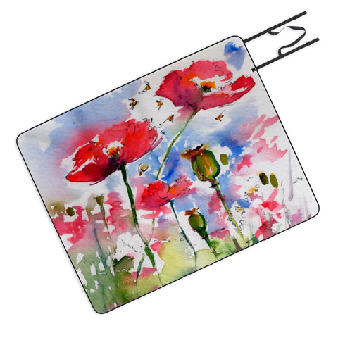 Ginette Fine Art My Lovely Garden Picnic Blanket