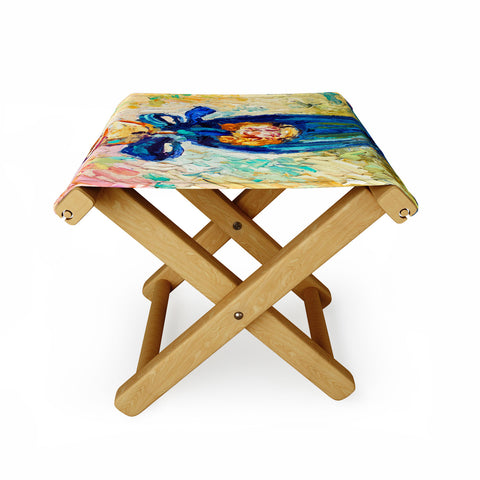 Ginette Fine Art Nuit Etoilee Still Life Folding Stool