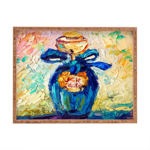 Ginette Fine Art Nuit Etoilee Still Life Rectangular Tray