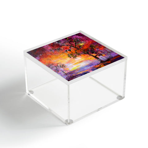Ginette Fine Art Okefenoee Sunset Acrylic Box