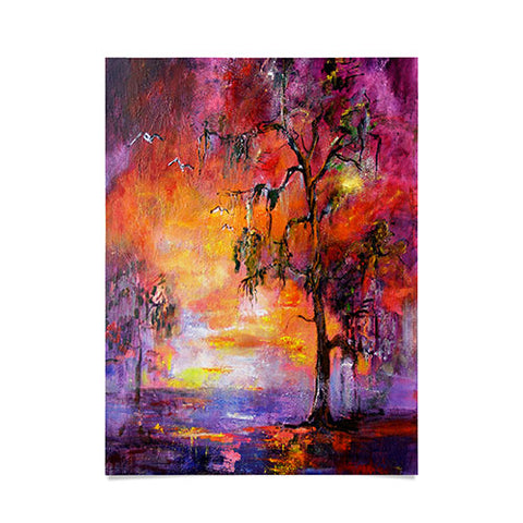 Ginette Fine Art Okefenoee Sunset Poster