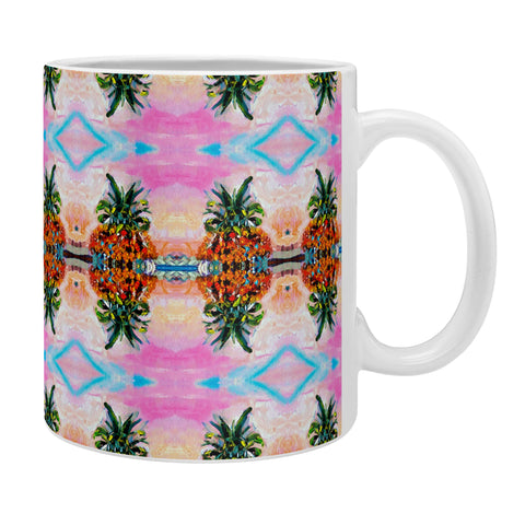 Ginette Fine Art Pineapple Fountain Charleston SC Coffee Mug