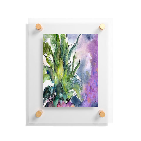 Ginette Fine Art Pineapple Top Floating Acrylic Print