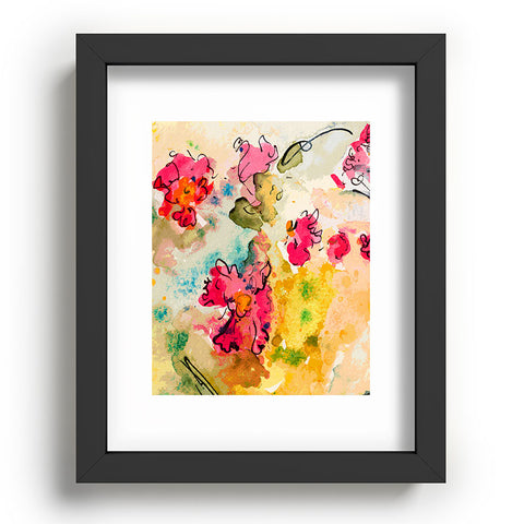 Ginette Fine Art Pink Fantasy Recessed Framing Rectangle
