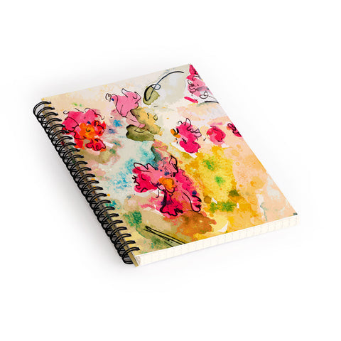 Ginette Fine Art Pink Fantasy Spiral Notebook