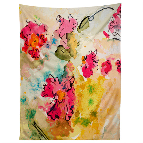 Ginette Fine Art Pink Fantasy Tapestry