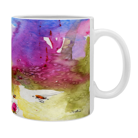 Ginette Fine Art Pink Lavatera 4 Coffee Mug