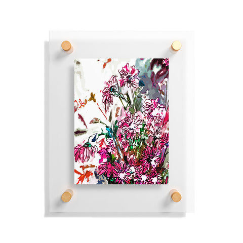 Ginette Fine Art Pink Spray Floating Acrylic Print