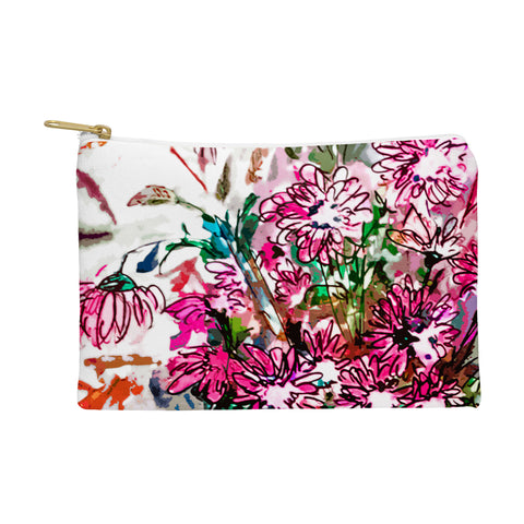 Ginette Fine Art Pink Spray Pouch
