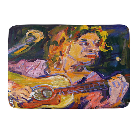 Ginette Fine Art Playing for Jimmy Memory Foam Bath Mat