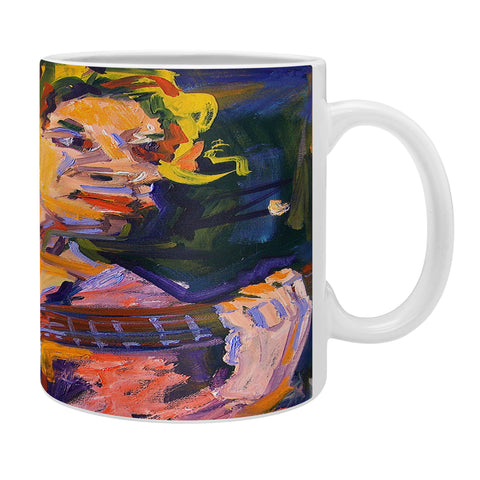 Ginette Fine Art Playing for Jimmy Coffee Mug