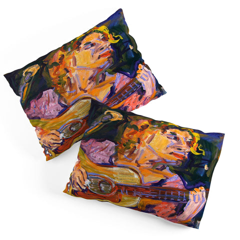 Ginette Fine Art Playing for Jimmy Pillow Shams