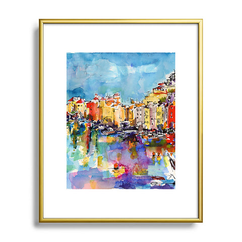 Ginette Fine Art Port Venere Italy 2 Metal Framed Art Print