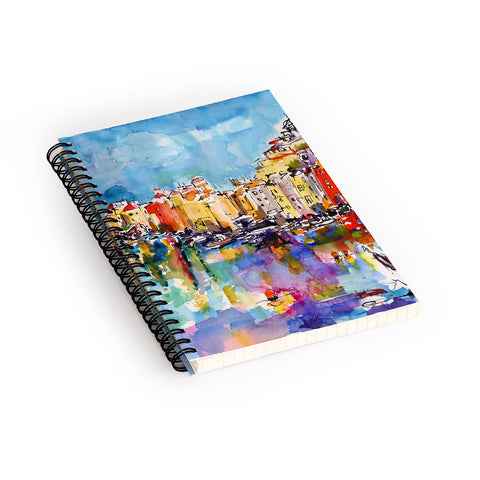 Ginette Fine Art Port Venere Italy 2 Spiral Notebook