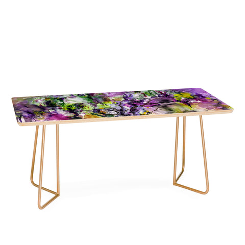 Ginette Fine Art Purple Magic Tree Coffee Table