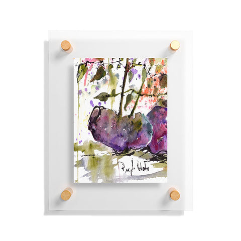 Ginette Fine Art Purple Potatoes Floating Acrylic Print