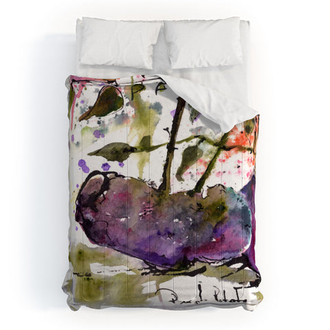 Ginette Fine Art Purple Potatoes Comforter