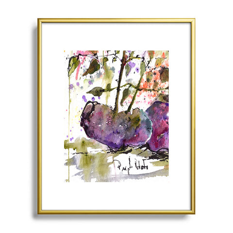 Ginette Fine Art Purple Potatoes Metal Framed Art Print