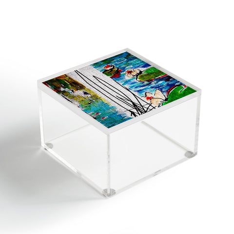 Ginette Fine Art Red Crowned Cranes Acrylic Box