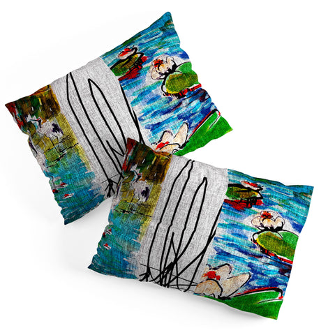 Ginette Fine Art Red Crowned Cranes Pillow Shams