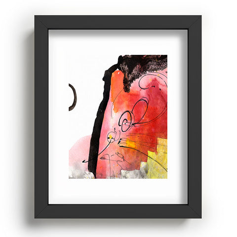 Ginette Fine Art Red Magic Recessed Framing Rectangle