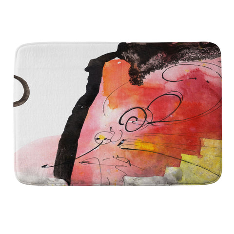 Ginette Fine Art Red Magic Memory Foam Bath Mat