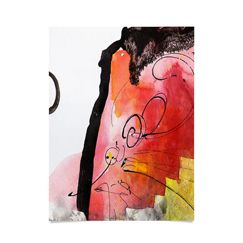 Ginette Fine Art Red Magic Poster