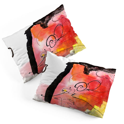 Ginette Fine Art Red Magic Pillow Shams