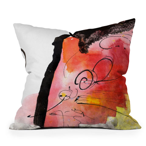 Ginette Fine Art Red Magic Throw Pillow