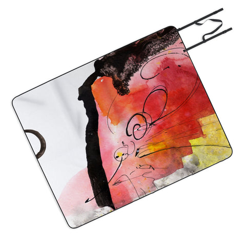Ginette Fine Art Red Magic Picnic Blanket