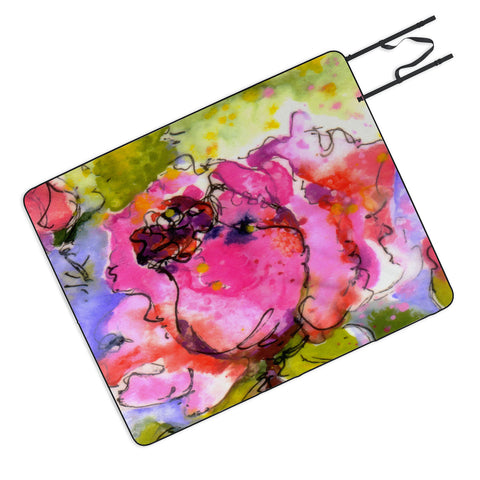 Ginette Fine Art Rose Bud Picnic Blanket