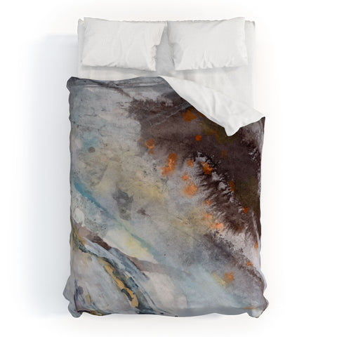 Ginette Fine Art Rust Duvet Cover