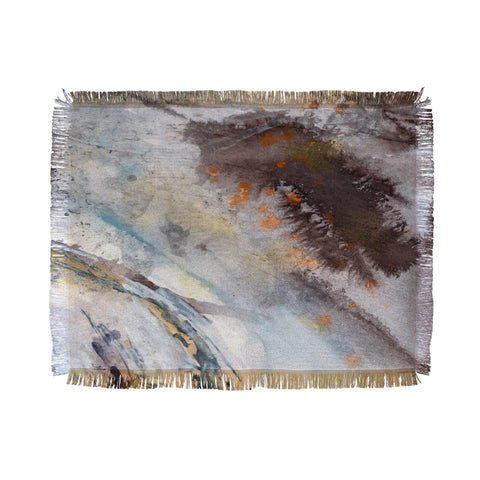 Ginette Fine Art Rust Throw Blanket