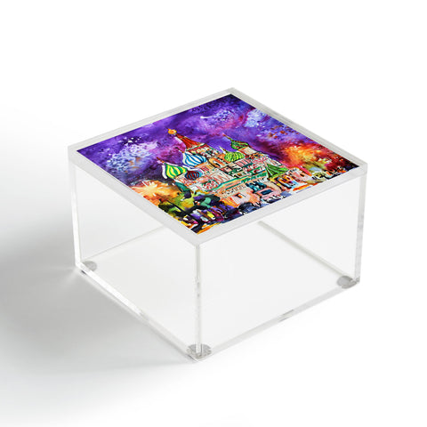Ginette Fine Art Saint Basils Cathedral Russia Acrylic Box