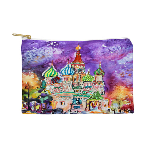 Ginette Fine Art Saint Basils Cathedral Russia Pouch