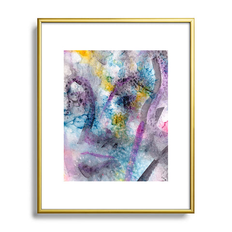 Ginette Fine Art Shadow Eyes Metal Framed Art Print